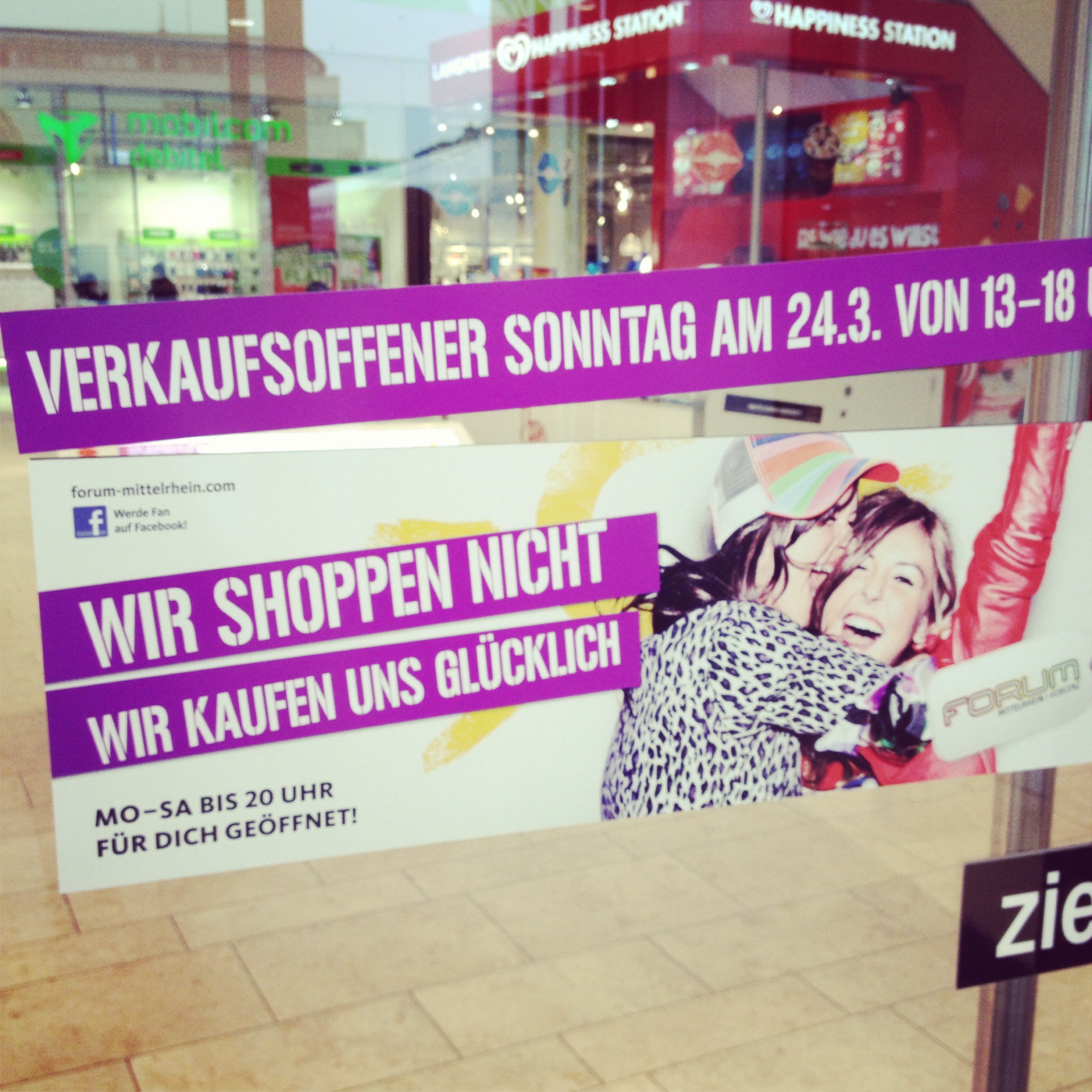 WE LOVE SONNTAGS-SHOPPING // Verkaufsoffen in Koblenz :)